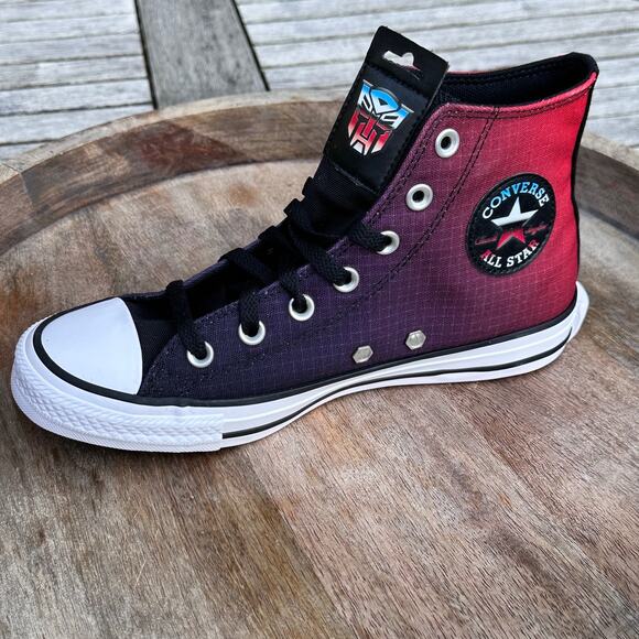Converse x Transformers Chuck Taylor All Star High Mens Size 6 Autobots A11659C - Picture 5 of 12